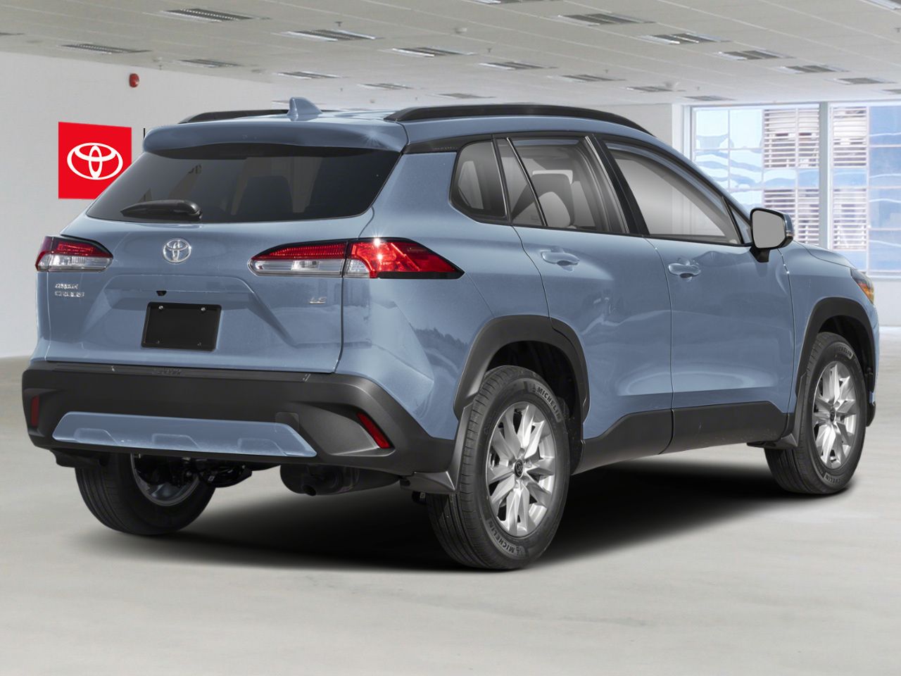 2025 Toyota Corolla Cross LE AWD / CLEAN CARFAX / HEATED SEATS / TOYOTA SAFETY SENSE / CARPLAY AND ANDROID AUTO Grey Mississauga - photo #1