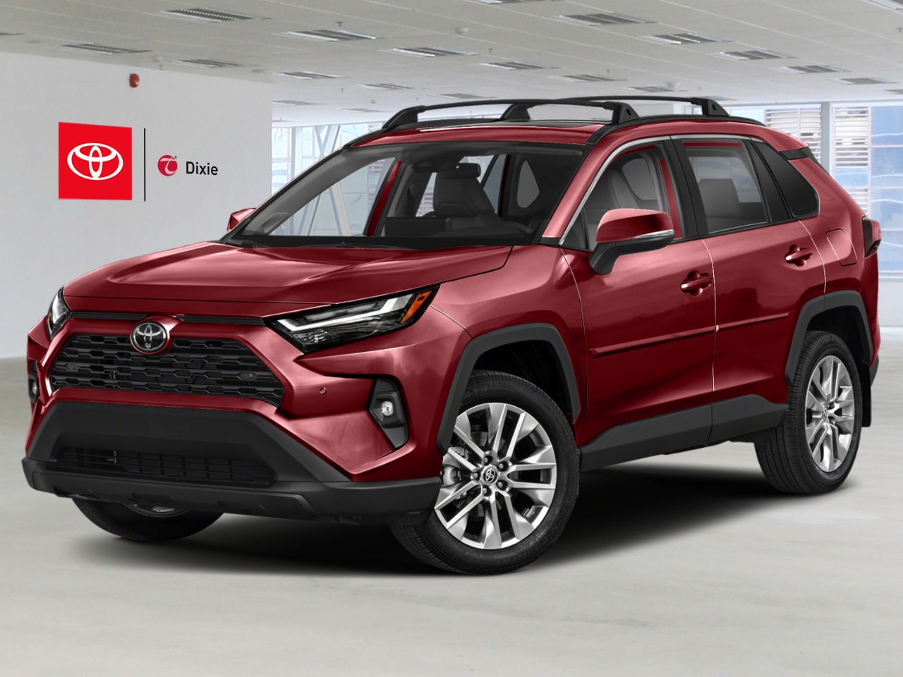 2025 Toyota RAV4 XLE AWD / CLEAN CARFAX / HEATED SEATS / MOONROOF / ALLOY WHEELS / CARPLAY AND ANDROID AUTO Red Mississauga - photo #0