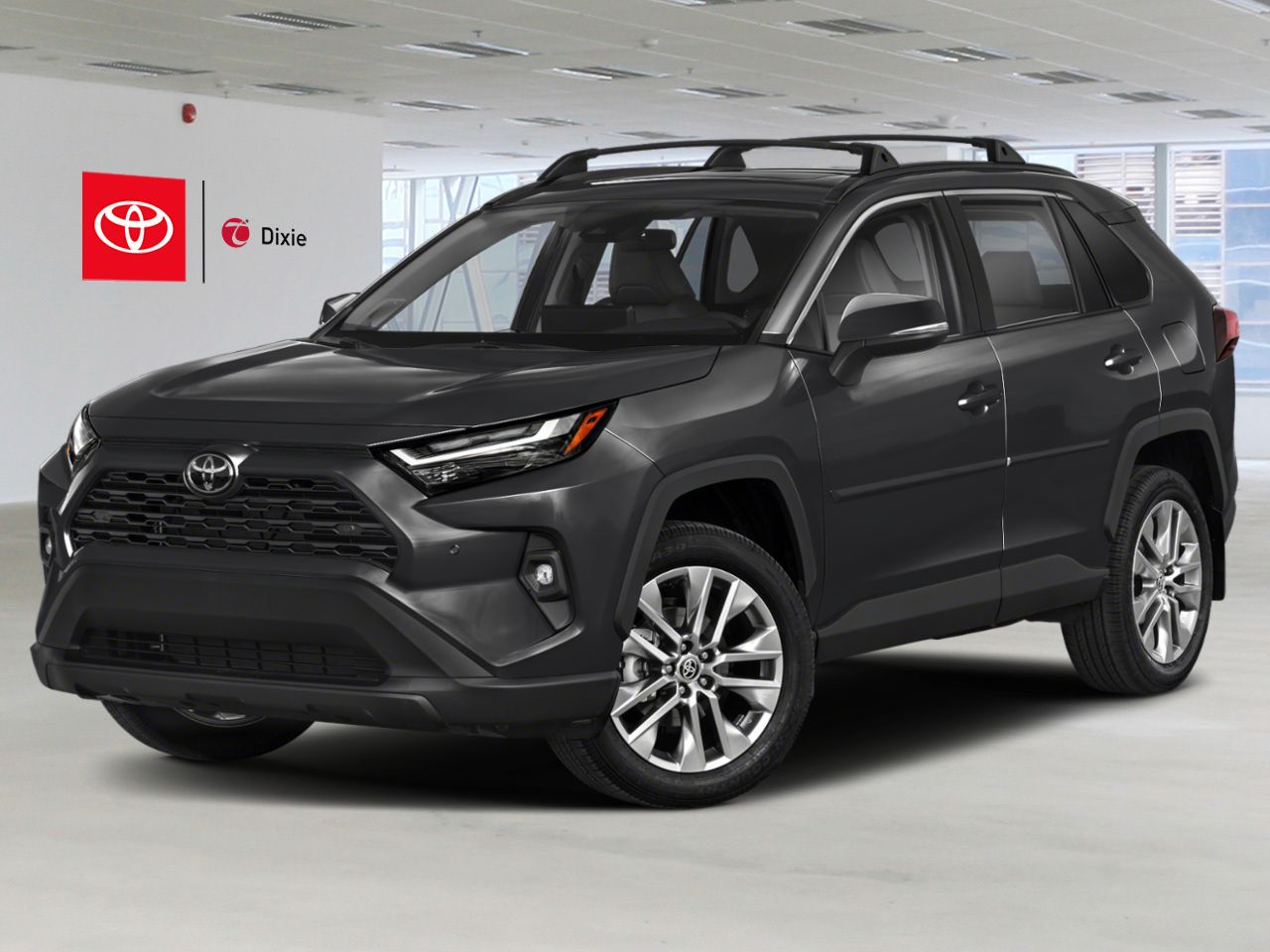 2025 Toyota RAV4 XLE PREMIUM AWD / HEATED SEATS / MOONROOF / LEATHER SURFACE / CARPLAY AND ANDROID AUTO Black Mississauga - photo #0