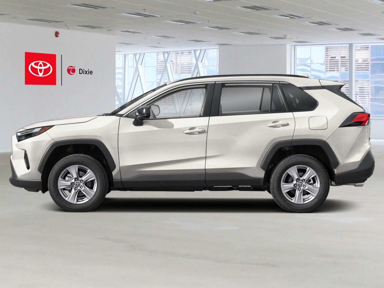 2025 Toyota RAV4 HYBRID LE AWD / HEATED SEATS / TOYOTA SAFETY SENSE / CARPLAY AND ANDROID AUTO White Mississauga - photo #2