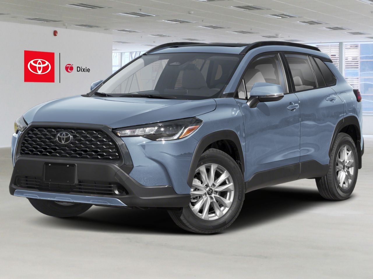 2025 Toyota Corolla Cross LE AWD / CLEAN CARFAX / HEATED SEATS / TOYOTA SAFETY SENSE / CARPLAY AND ANDROID AUTO Grey Mississauga - photo #0
