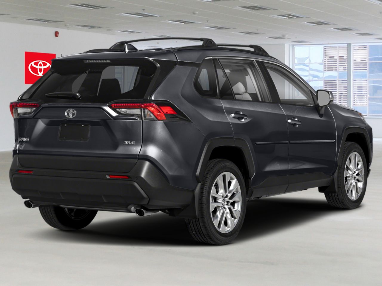 2025 Toyota RAV4 XLE PREMIUM AWD / HEATED SEATS / MOONROOF / LEATHER SURFACE / CARPLAY AND ANDROID AUTO Black Mississauga - photo #1