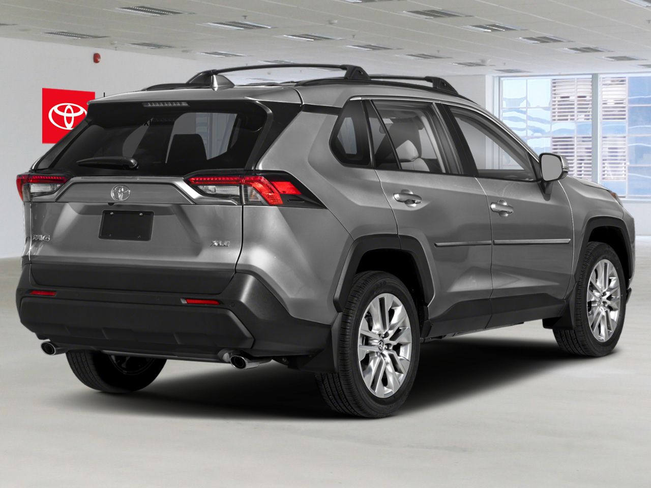 2025 Toyota RAV4 XLE PREMIUM AWD / HEATED SEATS / MOONROOF / LEATHER SURFACE / CARPLAY AND ANDROID AUTO Grey Mississauga - photo #1