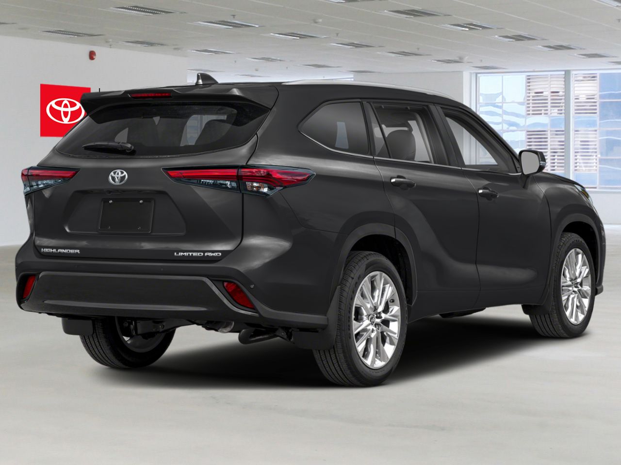2023 Toyota Highlander PLATNIUM AWD / CLEAN CARFAX / FRONT HEATED AND VENTILATED SEATS / MOONROOF / ALLOY WHEELS / CARPLAY AND ANDROID AUTO Black Mississauga - photo #2