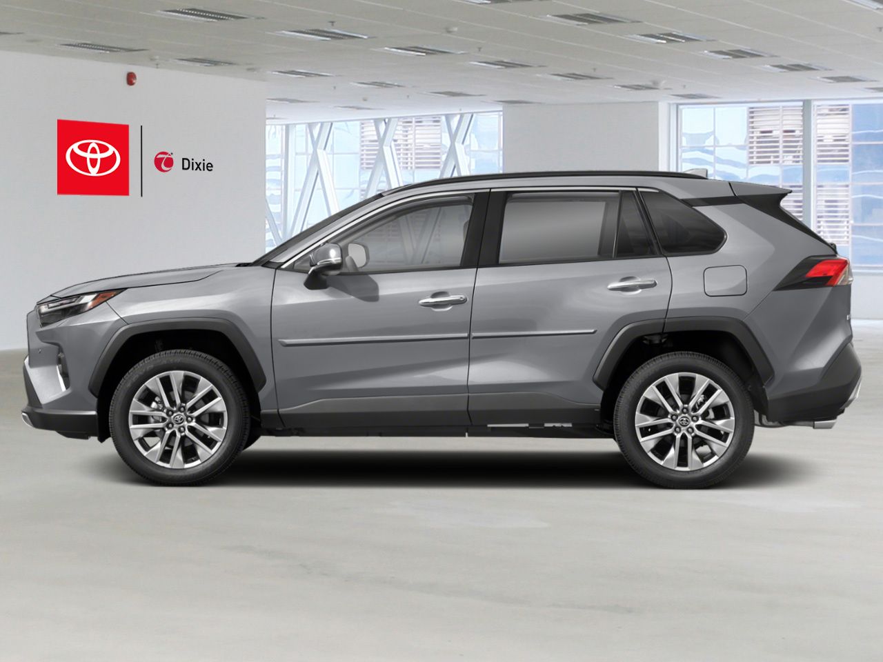 2023 Toyota RAV4 LIMITED AWD / CLEAN CARFAX / HEATED AND VENTILATED SEATS / MOONROOF / ALLOY WHEELS / CARPLAY AND ANDROID AUTO Silver Mississauga - photo #2