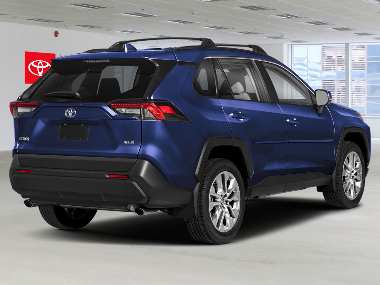 2023 Toyota RAV4 XLE AWD / CLEAN CARFAX / HEATED SEATS / MOONROOF / ALLOY WHEELS / CARPLAY AND ANDROID AUTO Blue Mississauga - photo #2