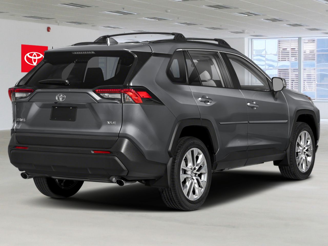 2023 Toyota RAV4 XLE AWD / CLEAN CARFAX / HEATED SEATS / MOONROOF / ALLOY WHEELS / CARPLAY AND ANDROID AUTO Grey Mississauga - photo #2