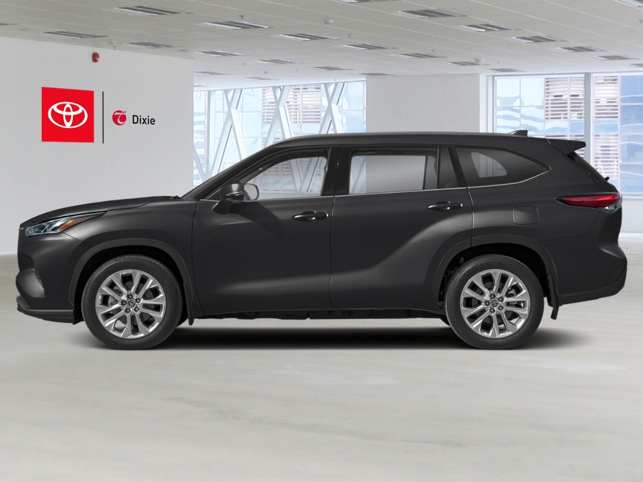 2023 Toyota Highlander PLATNIUM AWD / CLEAN CARFAX / FRONT HEATED AND VENTILATED SEATS / MOONROOF / ALLOY WHEELS / CARPLAY AND ANDROID AUTO Black Mississauga - photo #1