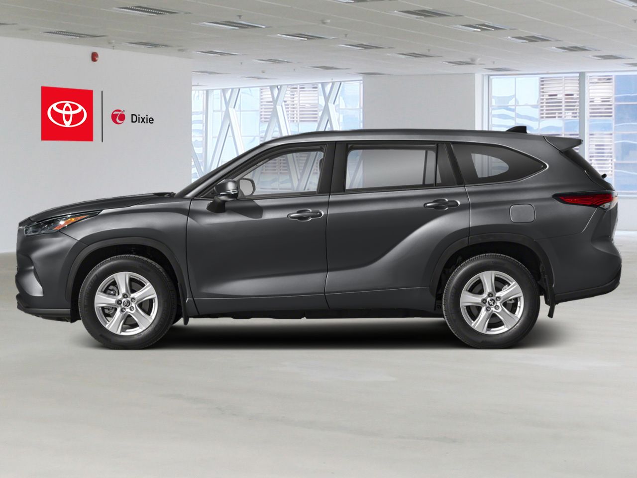 2023 Toyota Highlander LE AWD / CLEAN CARFAX / HEATED SEATS / TOYOTA SAFETY SENSE / CARPLAY AND ANDROID AUTO Grey Mississauga - photo #1