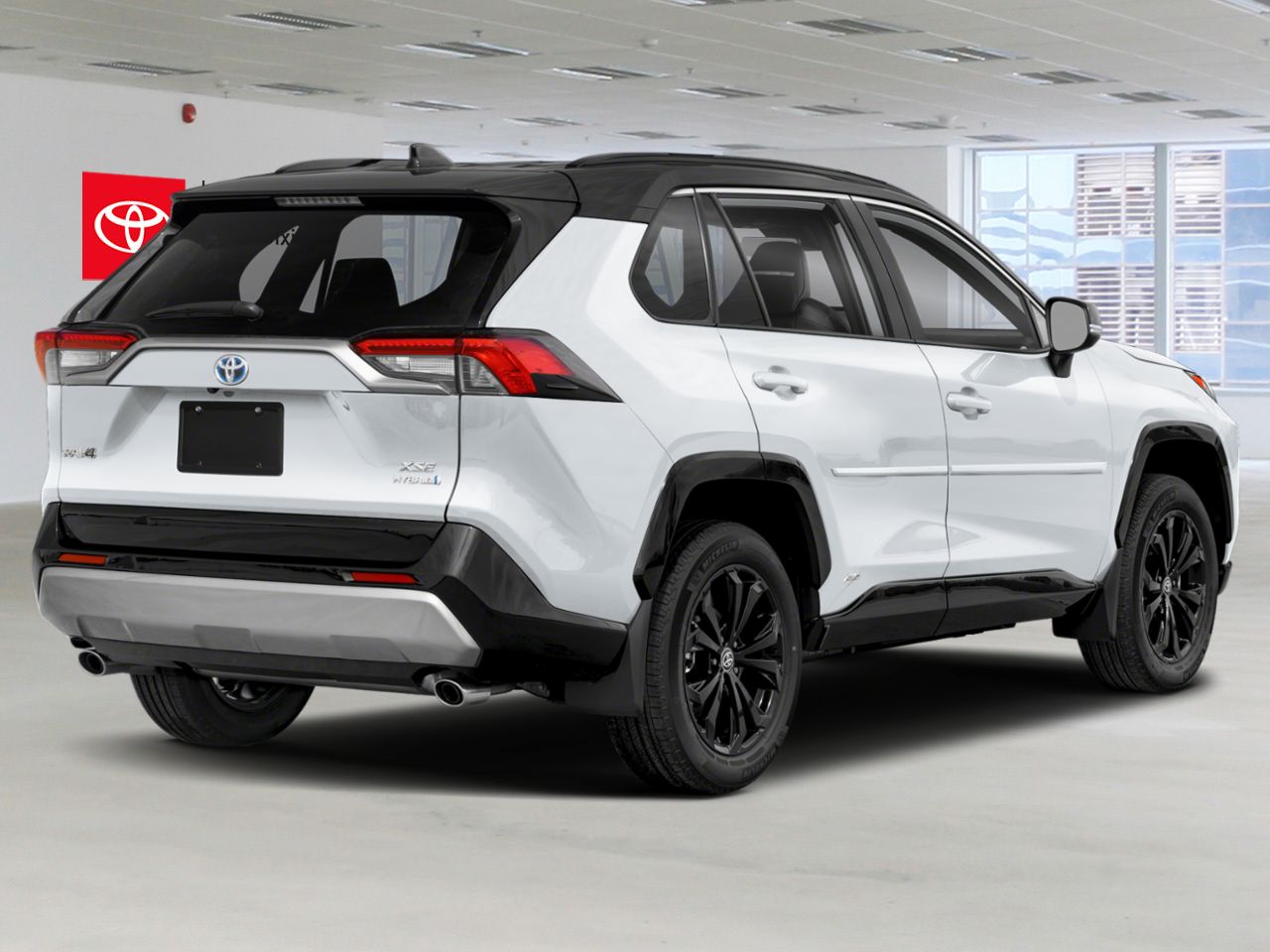 2023 Toyota RAV4 Hybrid XSE AWD / CLEAN CARFAX / HEATED SEATS / MOONROOF / ALLOY WHEELS / CARPLAY AND ANDROID AUTO White Mississauga - photo #2