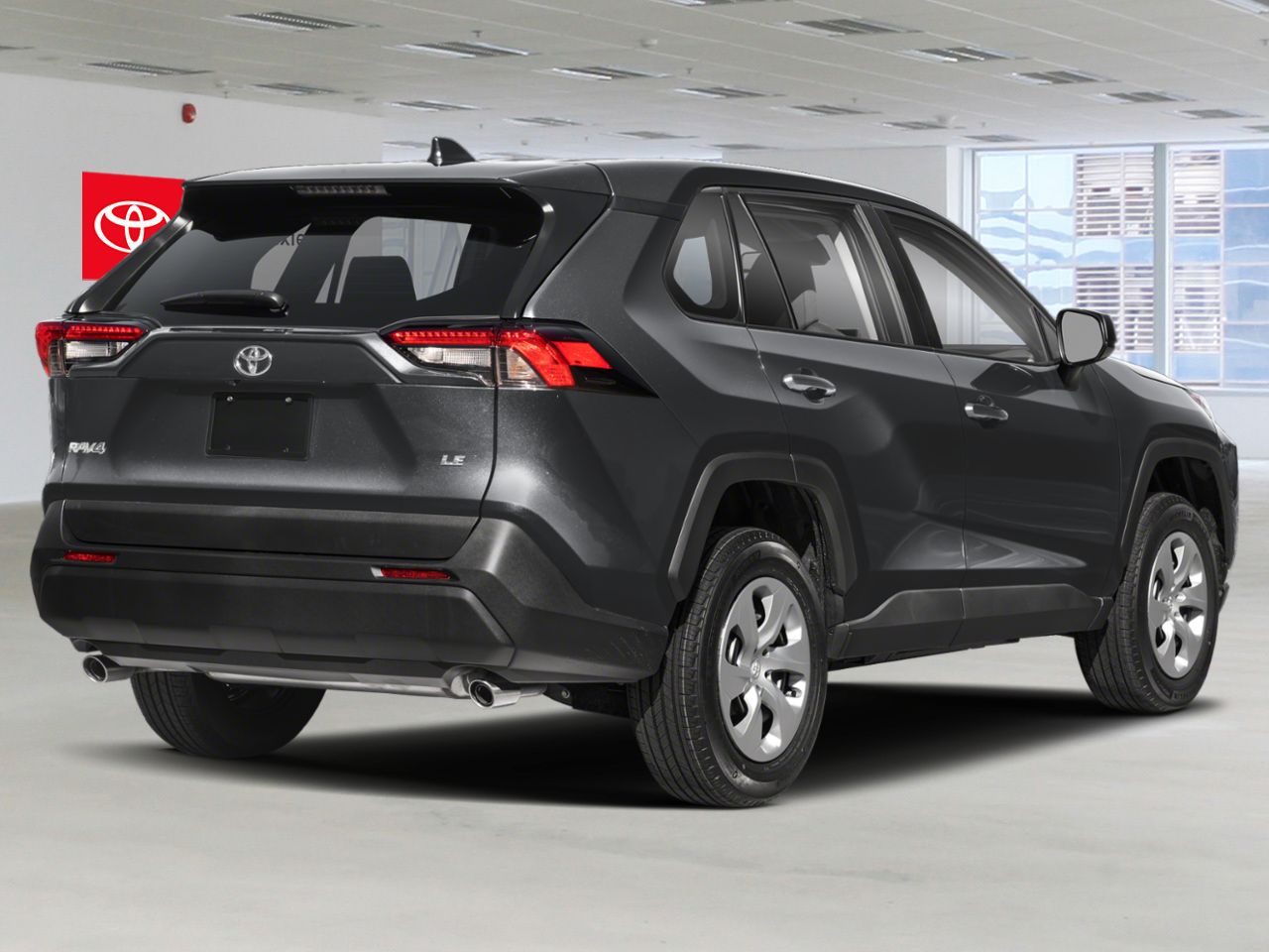 2023 Toyota RAV4 LE AWD / CLEAN CARFAX / HEATED SEATS / TOYOTA SAFETY SENSE / CARPLAY AND ANDROID AUTO Grey Mississauga - photo #1