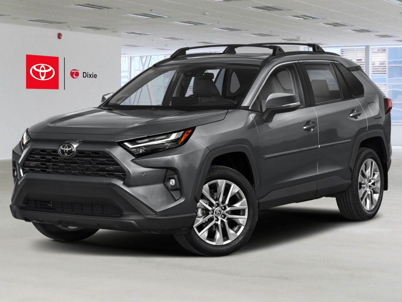 2023 Toyota RAV4 XLE AWD / CLEAN CARFAX / HEATED SEATS / MOONROOF / ALLOY WHEELS / CARPLAY AND ANDROID AUTO Grey Mississauga - photo #0