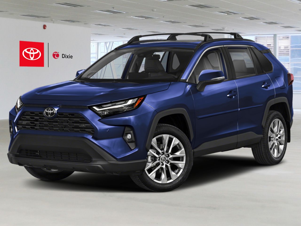 2023 Toyota RAV4 XLE AWD / CLEAN CARFAX / HEATED SEATS / MOONROOF / ALLOY WHEELS / CARPLAY AND ANDROID AUTO Blue Mississauga - photo #0