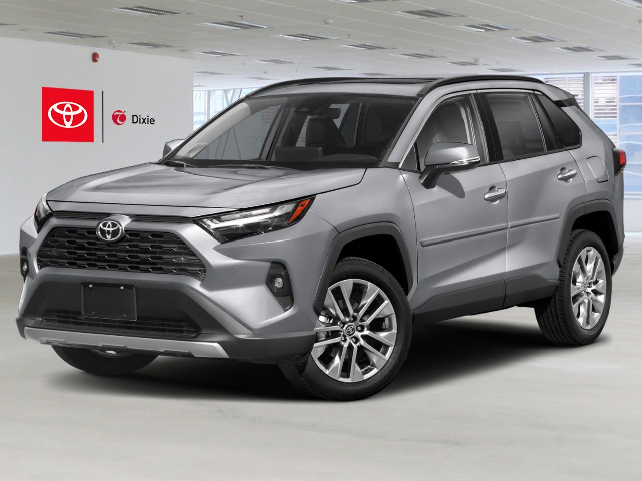 2023 Toyota RAV4 LIMITED AWD / CLEAN CARFAX / HEATED AND VENTILATED SEATS / MOONROOF / ALLOY WHEELS / CARPLAY AND ANDROID AUTO Silver Mississauga - photo #0