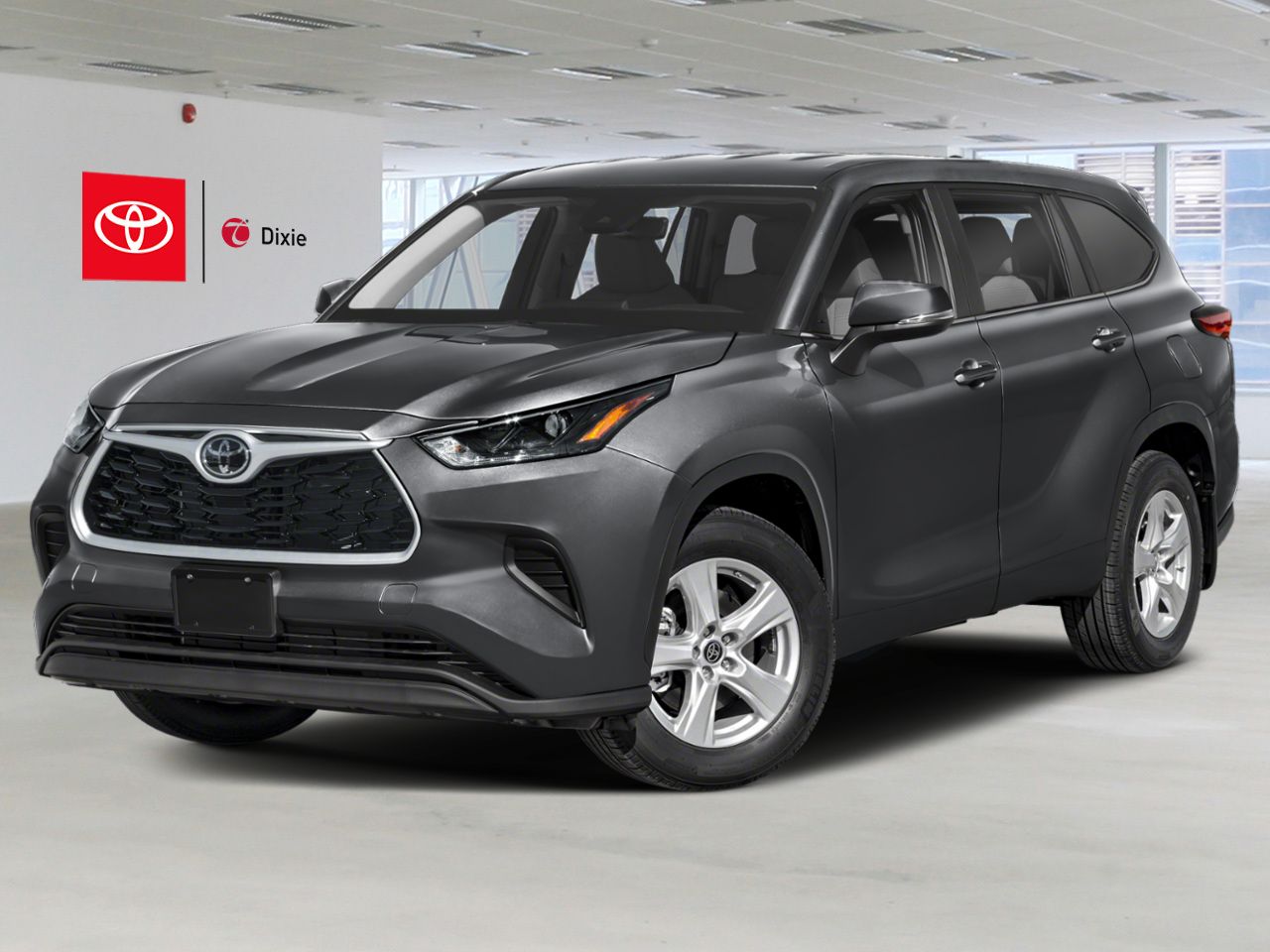 2023 Toyota Highlander LE AWD / CLEAN CARFAX / HEATED SEATS / TOYOTA SAFETY SENSE / CARPLAY AND ANDROID AUTO Grey Mississauga - photo #0