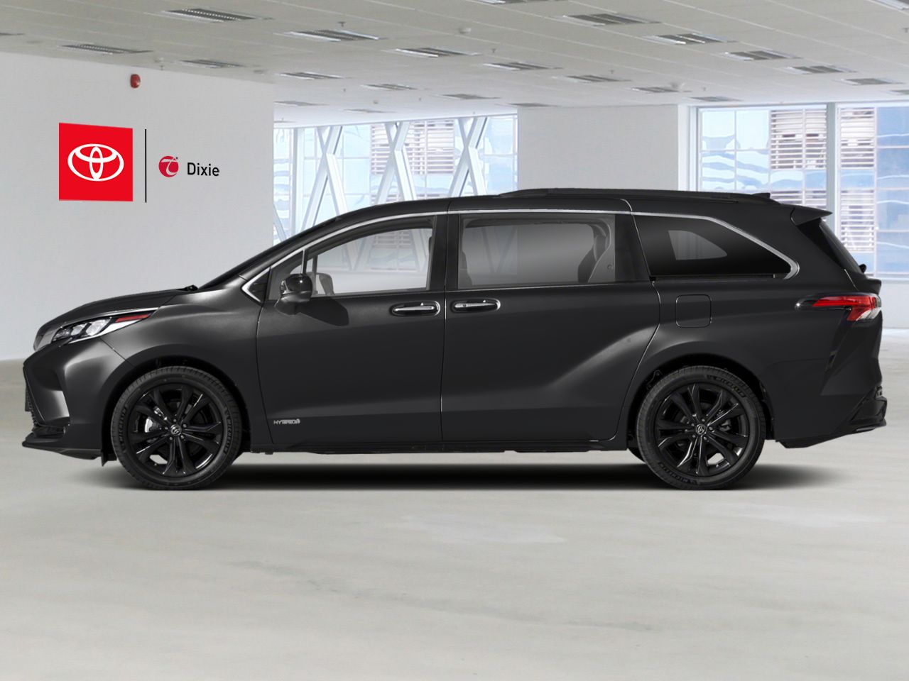 2021 Toyota Sienna HYBRID XSE AWD TEC / CLEAN CARFAX / HEATED SEATS / MOONROOF / ALLOY WHEELS Black Mississauga - photo #1