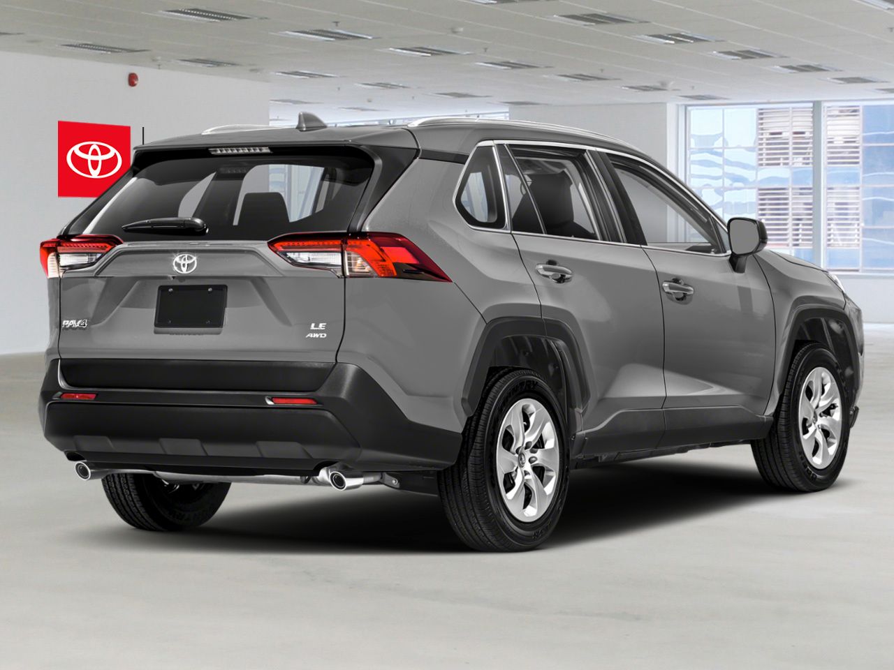 2021 Toyota RAV4 LE FWD / HEATED SEATS / TOYOTA SAFETY SENSE / BACK UP CAMERA / CARPLAY AND ANDROID AUTO Silver Mississauga - photo #1