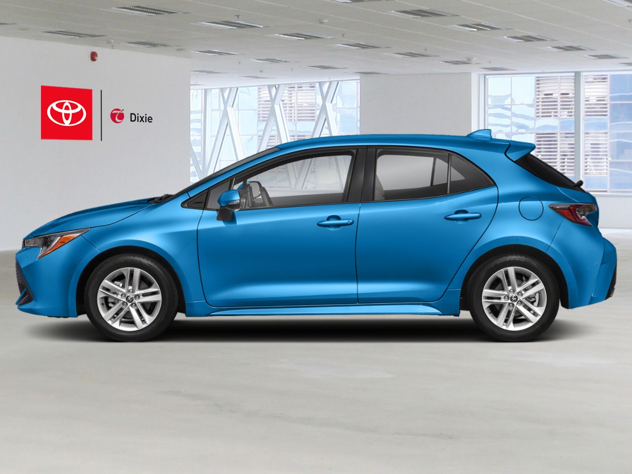 2021 Toyota Corolla Hatchback SE / CLEAN CARFAX / HEATED SEATS / ALLOY WHEELS / TOYOTA SAFETY SENSE / CARPLAY AND ANDROID AUTO Blue Mississauga - photo #2