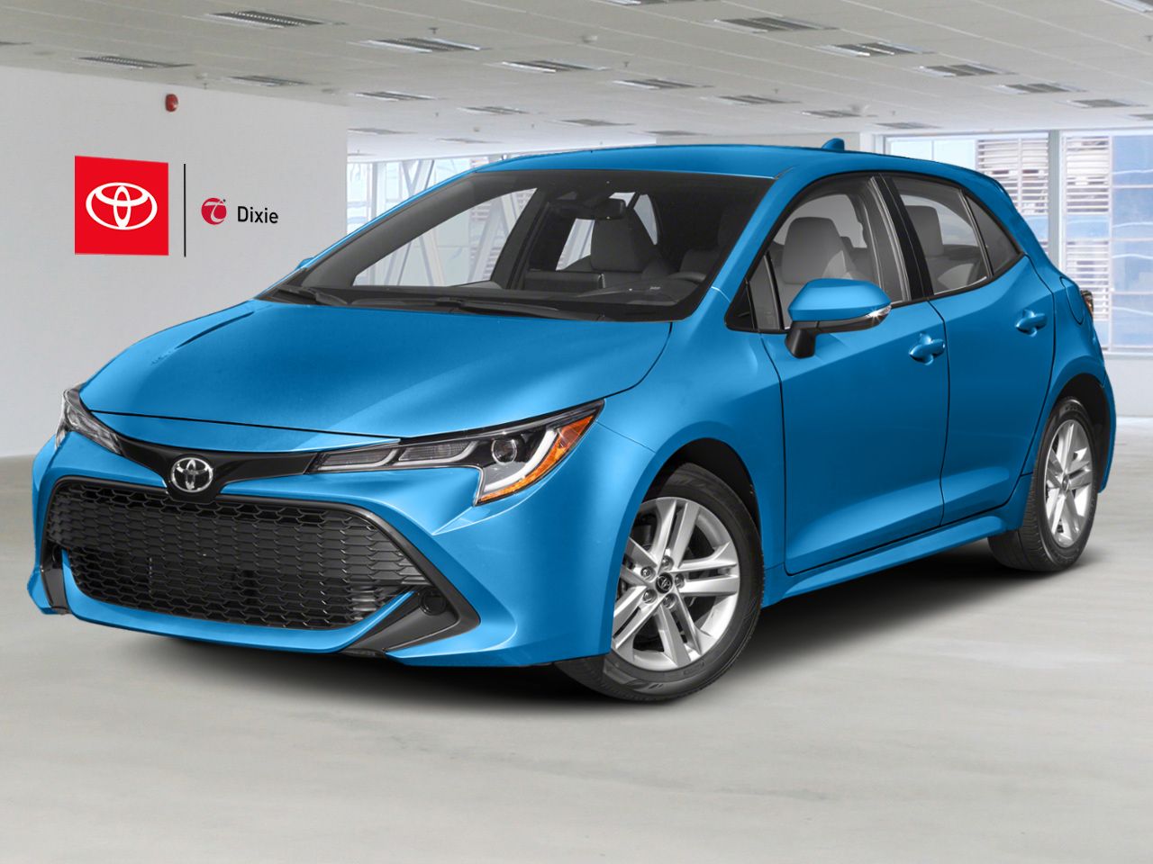 2021 Toyota Corolla Hatchback SE / CLEAN CARFAX / HEATED SEATS / ALLOY WHEELS / TOYOTA SAFETY SENSE / CARPLAY AND ANDROID AUTO Blue Mississauga - photo #0