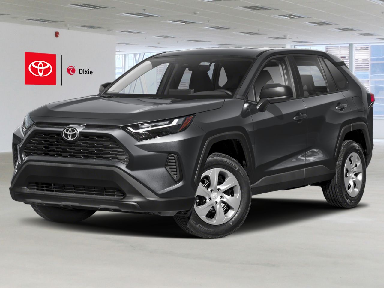 2024 Toyota RAV4 LE AWD / CLEAN CARFAX / HEATED SEATS / TOYOTA SAFETY SENSE / CARPLAY AND ANDROID AUTO Grey Mississauga - photo #0