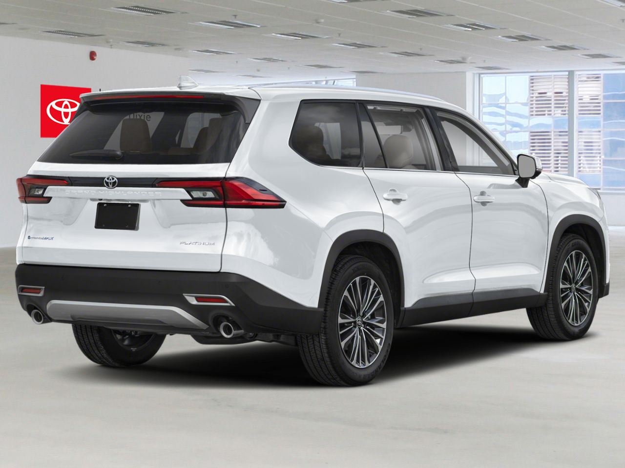 2024 Toyota Grand Highlander Hybrid Hybrid Platinum AWD / Heated and Ventialted seats / Moonroof / Alloy wheels / CARPLAY AND ANDROID AUTO White Mississauga - photo #1