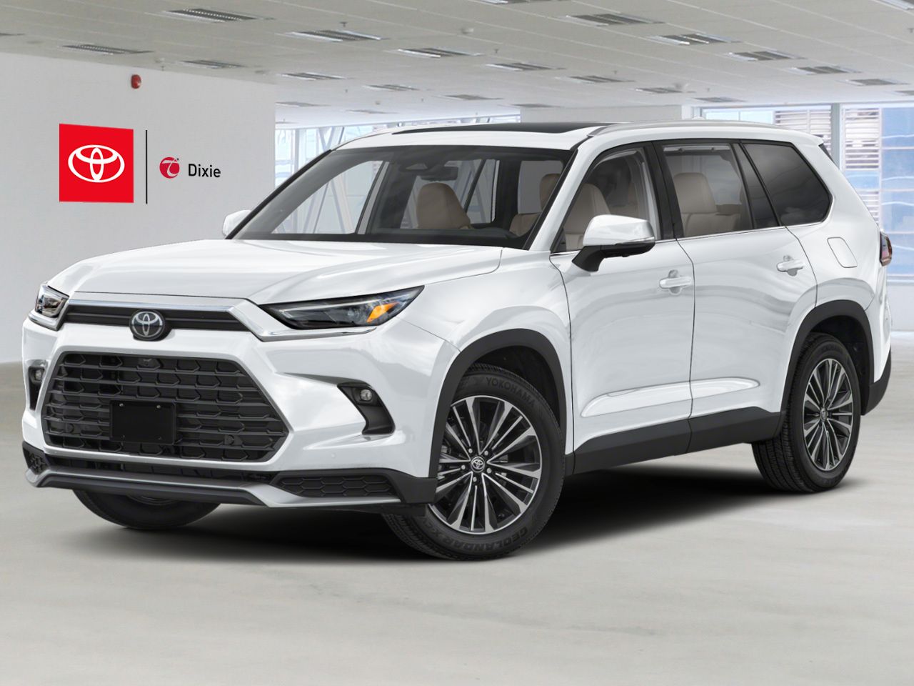 2024 Toyota Grand Highlander Hybrid Hybrid Platinum AWD / Heated and Ventialted seats / Moonroof / Alloy wheels / CARPLAY AND ANDROID AUTO White Mississauga - photo #0