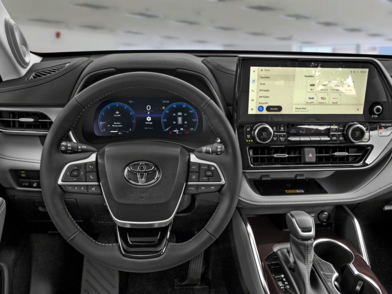 2023 Toyota Highlander PLATNIUM AWD / CLEAN CARFAX / FRONT HEATED AND VENTILATED SEATS / MOONROOF / ALLOY WHEELS / CARPLAY AND ANDROID AUTO Black Mississauga - photo #6