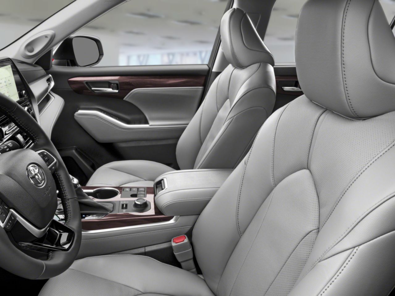 2023 Toyota Highlander PLATNIUM AWD / CLEAN CARFAX / FRONT HEATED AND VENTILATED SEATS / MOONROOF / ALLOY WHEELS / CARPLAY AND ANDROID AUTO Black Mississauga - photo #5
