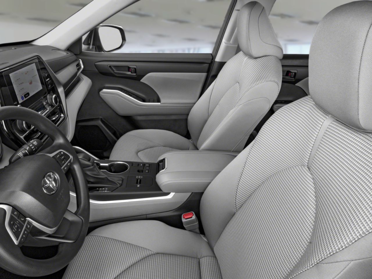 2023 Toyota Highlander LE AWD / CLEAN CARFAX / HEATED SEATS / TOYOTA SAFETY SENSE / CARPLAY AND ANDROID AUTO Grey Mississauga - photo #10