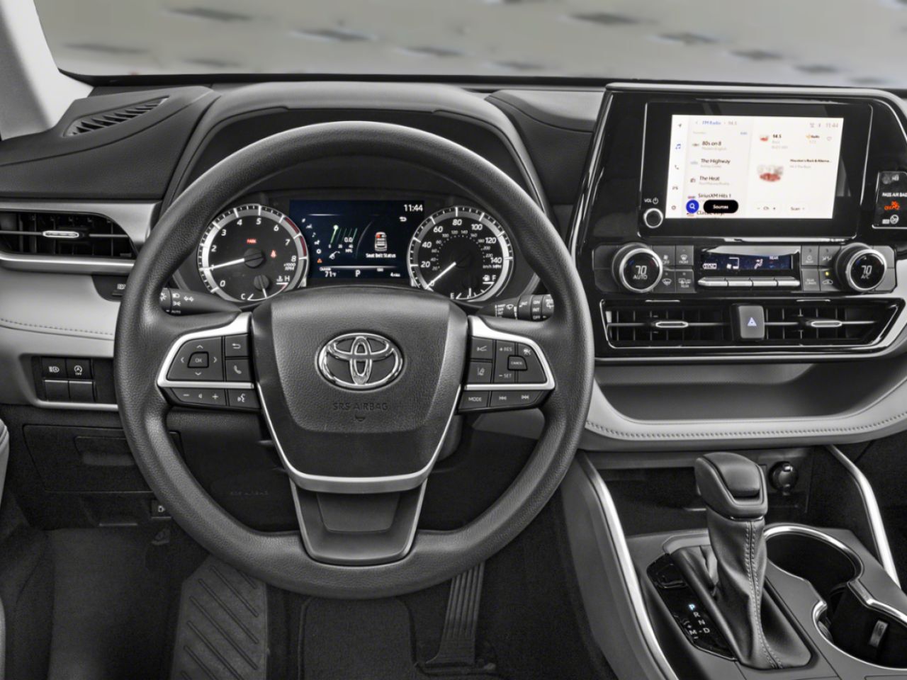 2023 Toyota Highlander LE AWD / CLEAN CARFAX / HEATED SEATS / TOYOTA SAFETY SENSE / CARPLAY AND ANDROID AUTO Grey Mississauga - photo #4