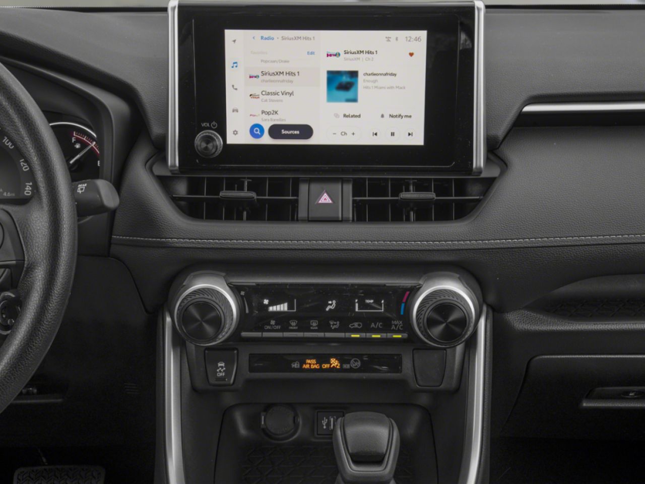 2023 Toyota RAV4 LE AWD / CLEAN CARFAX / HEATED SEATS / TOYOTA SAFETY SENSE / CARPLAY AND ANDROID AUTO Grey Mississauga - photo #10