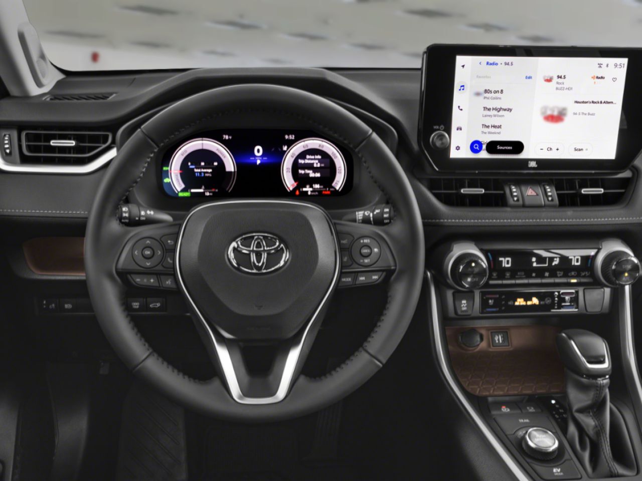 2024 Toyota RAV4 Hybrid Limited AWD / CLEAN CARFAX / HEATED AND VENTILATED SEATS / MOONROOF / ALLOY WHEELS / CARPLAY AND ANDROID AUTO White Mississauga - photo #11