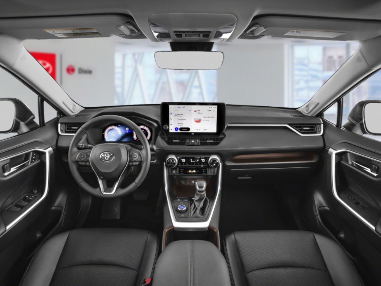 2024 Toyota RAV4 Hybrid Limited AWD / CLEAN CARFAX / HEATED AND VENTILATED SEATS / MOONROOF / ALLOY WHEELS / CARPLAY AND ANDROID AUTO White Mississauga - photo #10