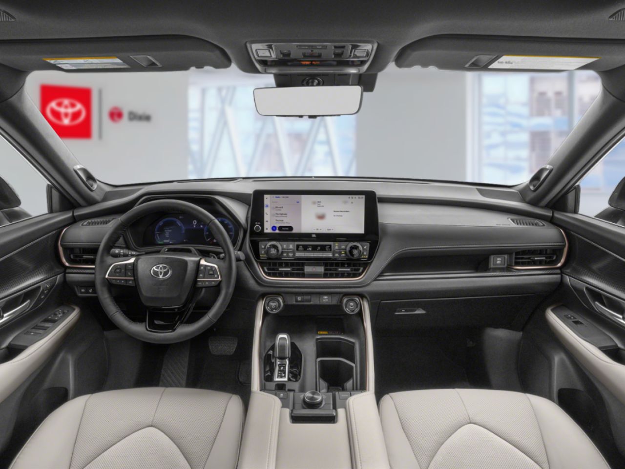 2024 Toyota Grand Highlander Hybrid Hybrid Platinum AWD / Heated and Ventialted seats / Moonroof / Alloy wheels / CARPLAY AND ANDROID AUTO White Mississauga - photo #7