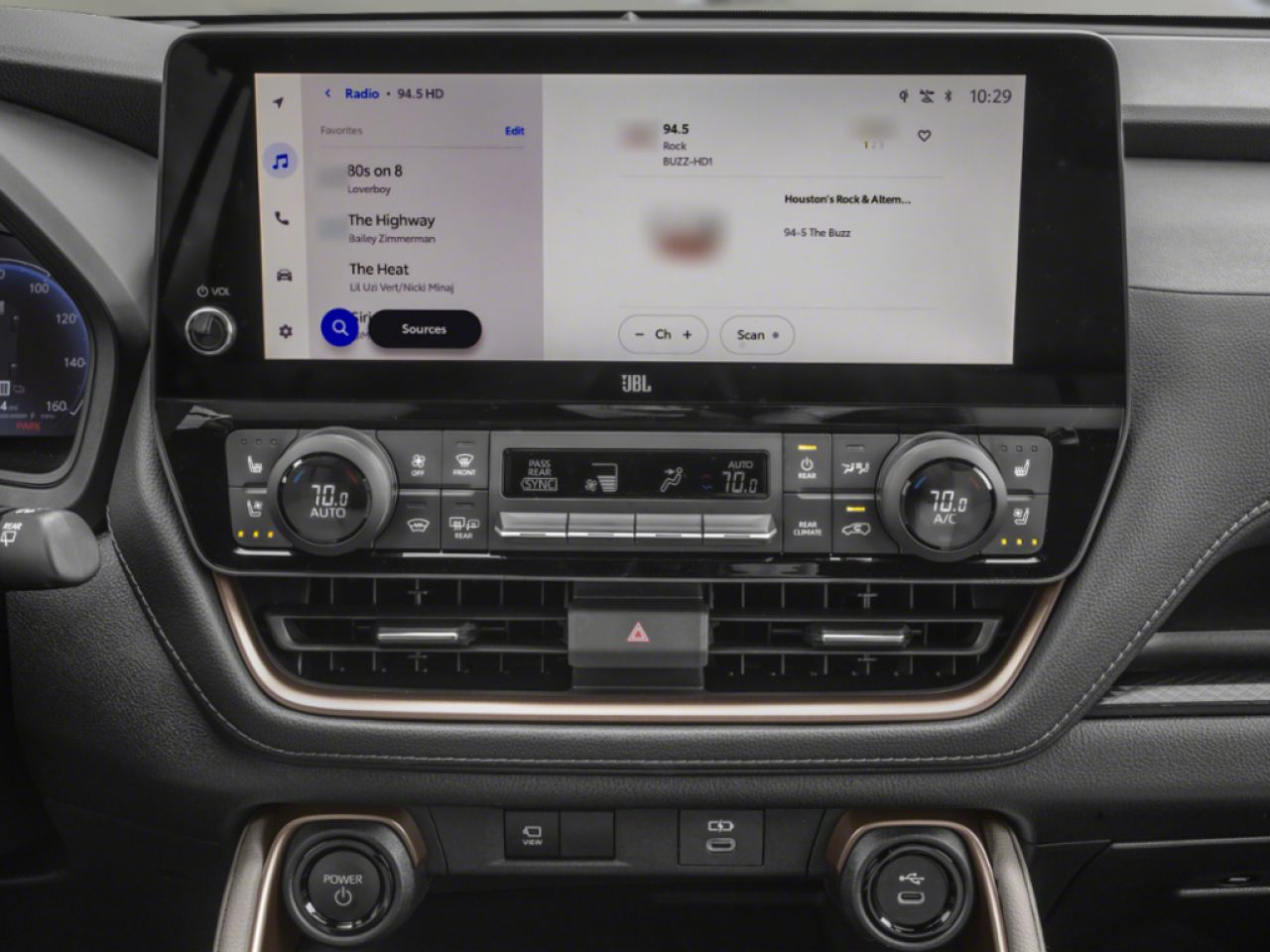 2024 Toyota Grand Highlander Hybrid Hybrid Platinum AWD / Heated and Ventialted seats / Moonroof / Alloy wheels / CARPLAY AND ANDROID AUTO White Mississauga - photo #10