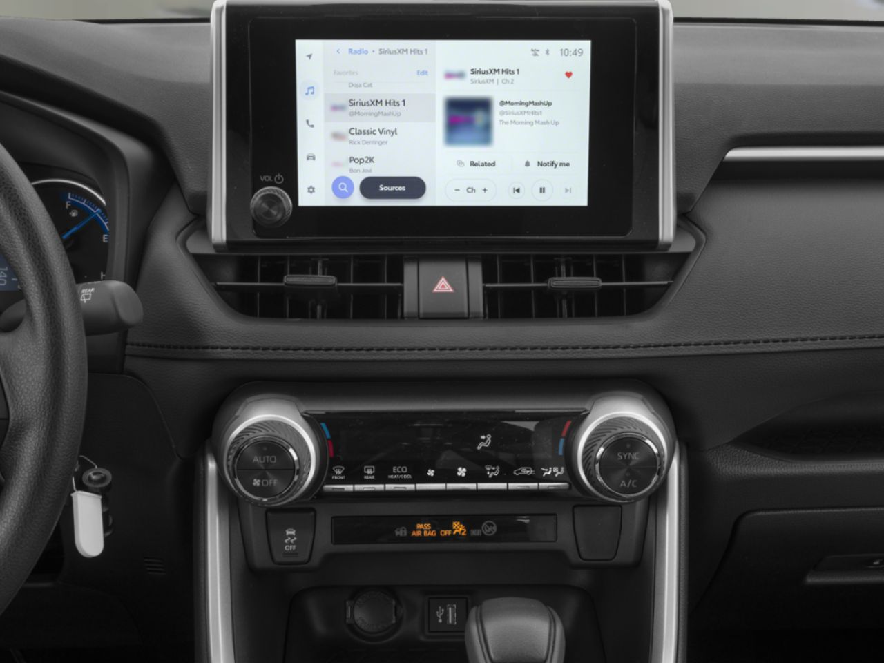 2025 Toyota RAV4 HYBRID LE AWD / HEATED SEATS / TOYOTA SAFETY SENSE / CARPLAY AND ANDROID AUTO White Mississauga - photo #10