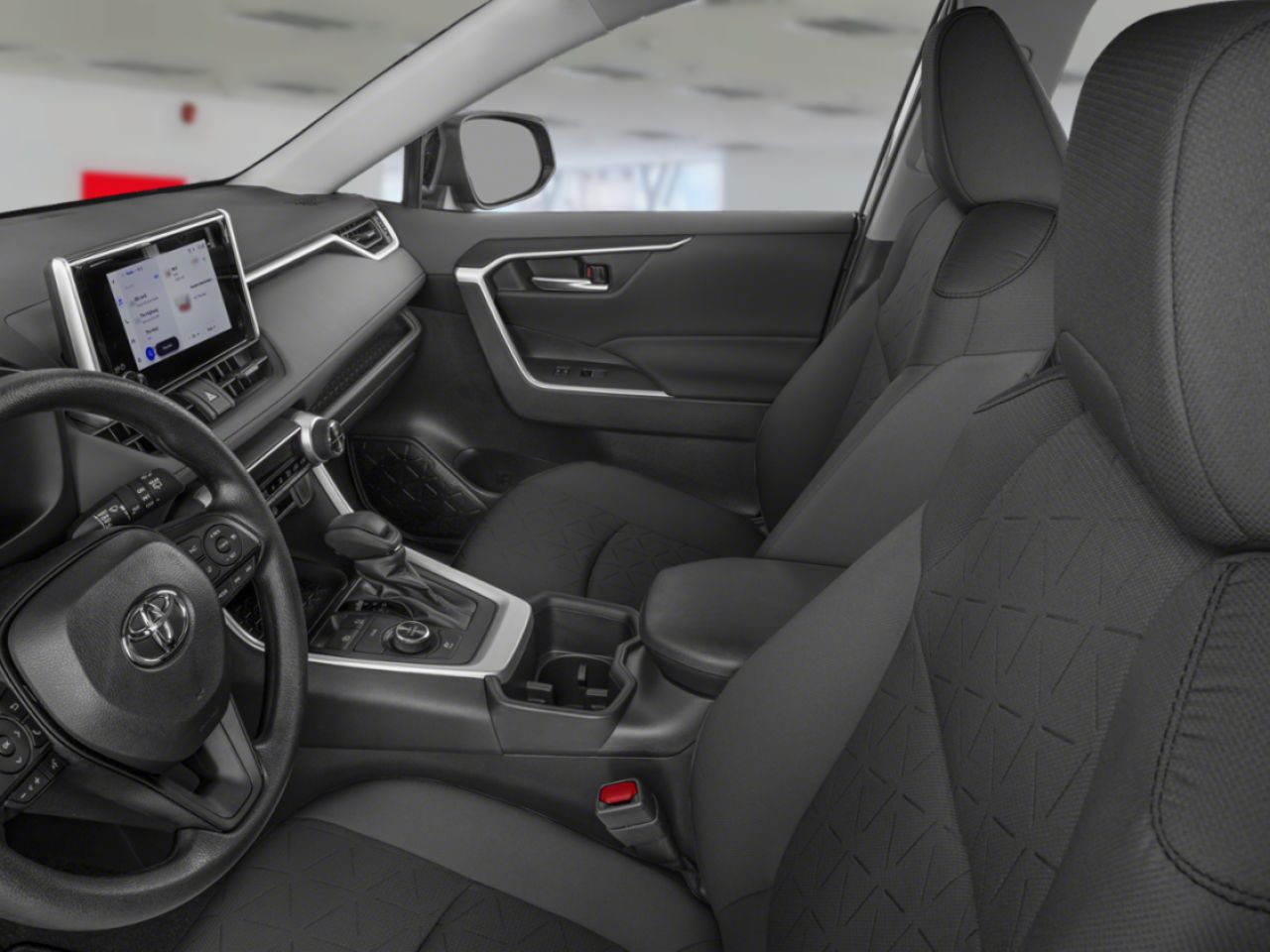 2023 Toyota RAV4 Hybrid XLE AWD / CLEAN CARFAX / HEATED SEATS / MOONROOF / ALLOY WHEELS / CARPLAY AND ANDROID AUTO Silver Mississauga - photo #4