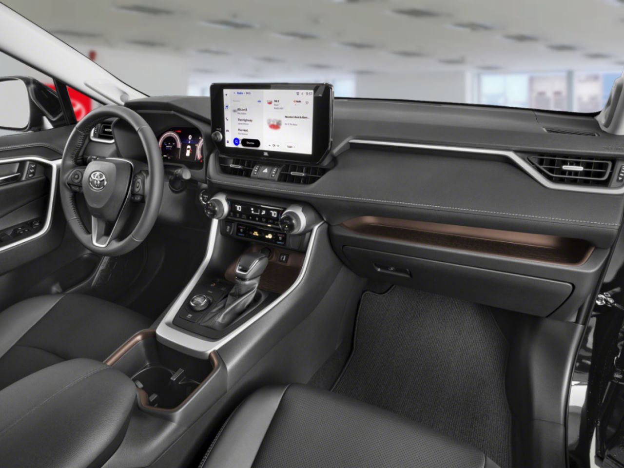 2023 Toyota RAV4 Hybrid Limited AWD / CLEAN CARFAX / HEATED AND VENTILATED SEATS / MOONROOF / ALLOY WHEELS / CARPLAY AND ANDROID AUTO Grey Mississauga - photo #6