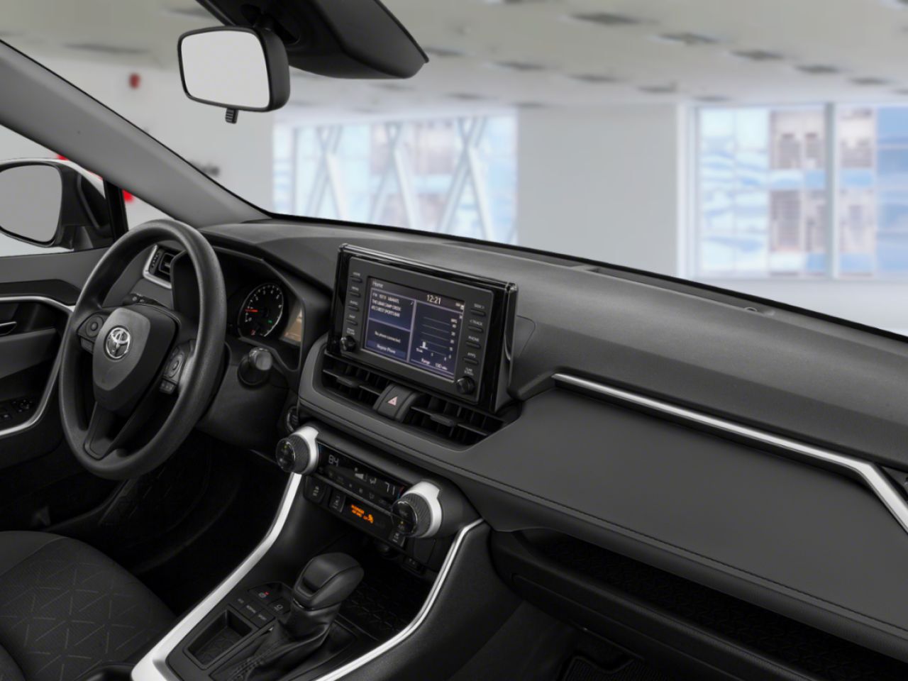2021 Toyota RAV4 XLE AWD / CLEAN CARFAX / HEATED SEATS / MOONROOF / ALLOY WHEELS / CARPLAY AND ANDROID AUTO Black Mississauga - photo #9