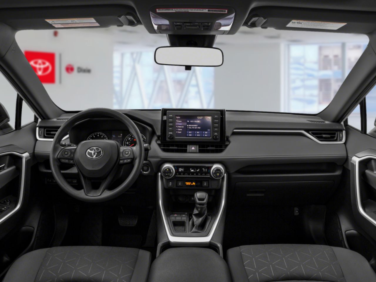 2021 Toyota RAV4 XLE AWD / CLEAN CARFAX / HEATED SEATS / MOONROOF / ALLOY WHEELS / CARPLAY AND ANDROID AUTO Black Mississauga - photo #3