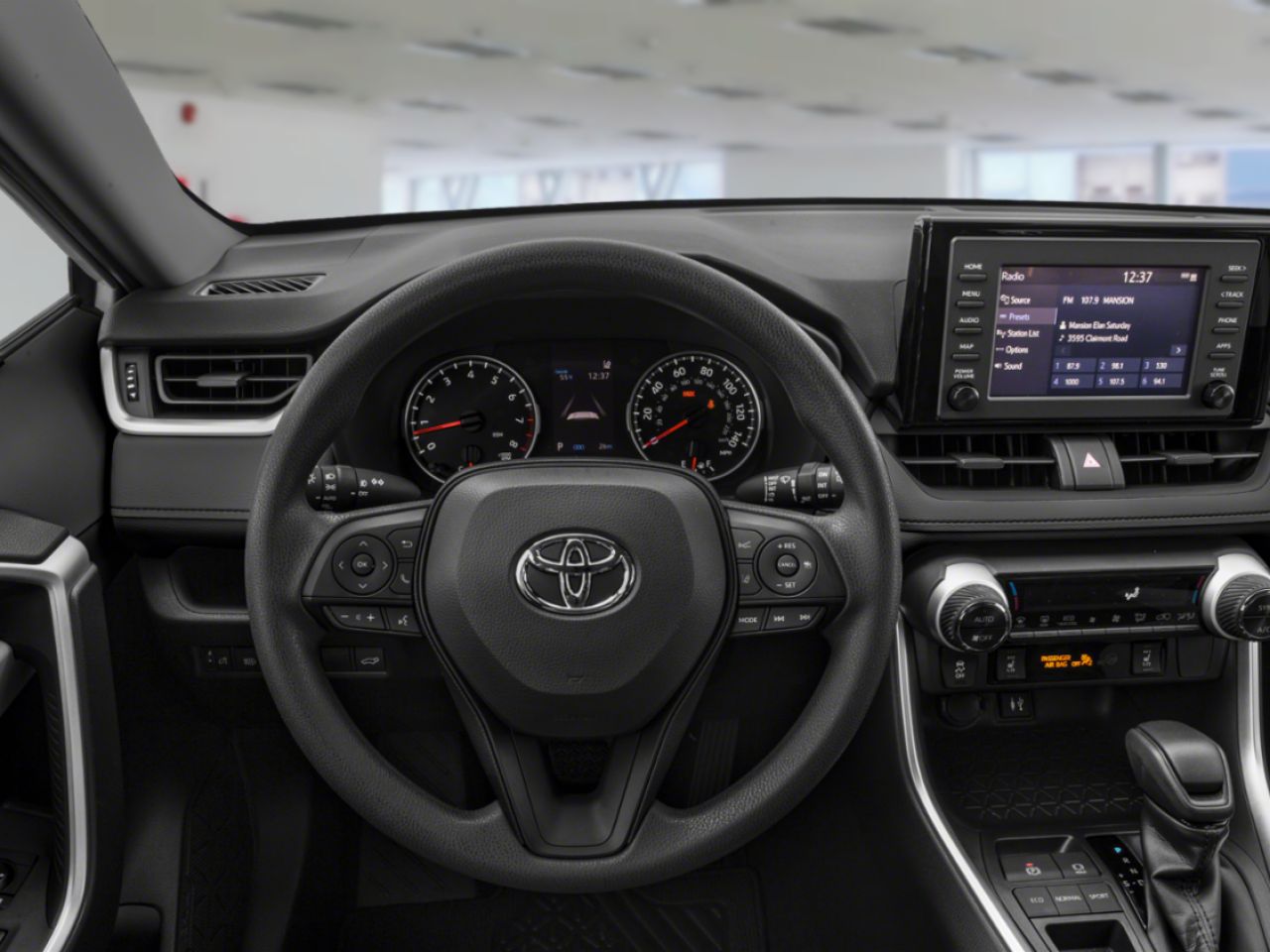 2021 Toyota RAV4 XLE AWD / CLEAN CARFAX / HEATED SEATS / MOONROOF / ALLOY WHEELS / CARPLAY AND ANDROID AUTO Black Mississauga - photo #6