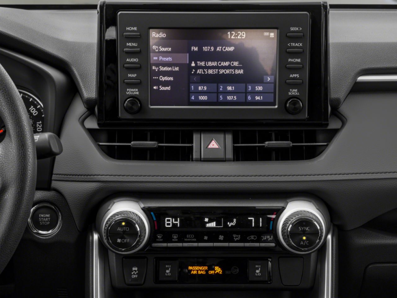 2021 Toyota RAV4 XLE AWD / CLEAN CARFAX / HEATED SEATS / MOONROOF / ALLOY WHEELS / CARPLAY AND ANDROID AUTO Black Mississauga - photo #4