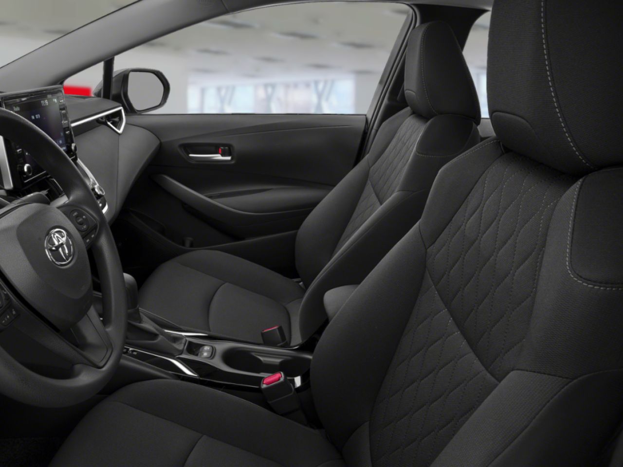 2022 Toyota Corolla LE UPGRADE / CLEAN CARFAX / HEATED SEATS / HEATED STEERING WHEEL / ALLOY WHEELS / MOONROOF / CARPLAY AND ANDROID AUTO Black Mississauga - photo #8