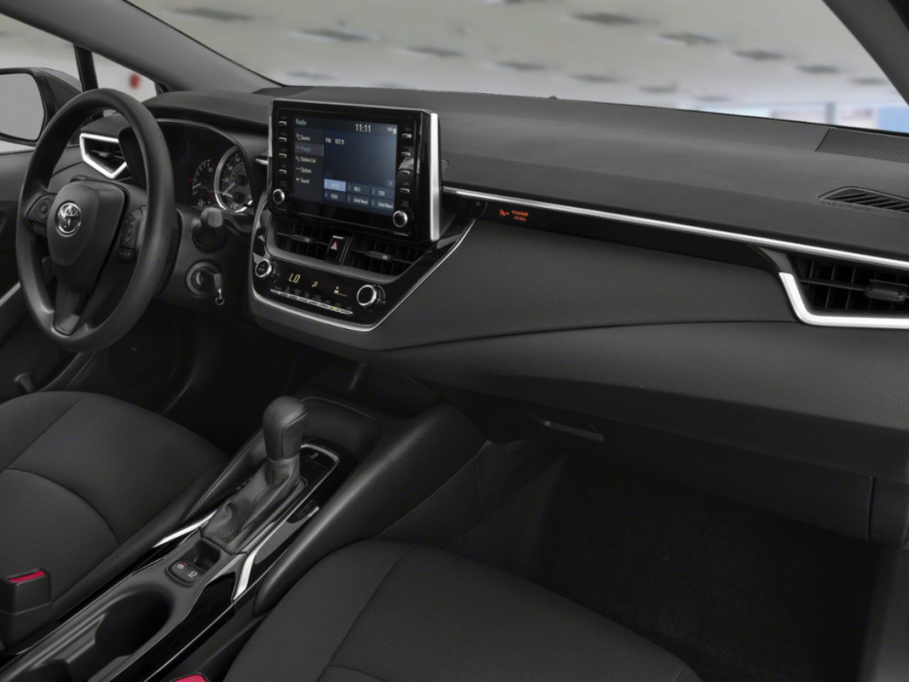 2022 Toyota Corolla LE UPGRADE / CLEAN CARFAX / HEATED SEATS / HEATED STEERING WHEEL / ALLOY WHEELS / MOONROOF / CARPLAY AND ANDROID AUTO Black Mississauga - photo #6