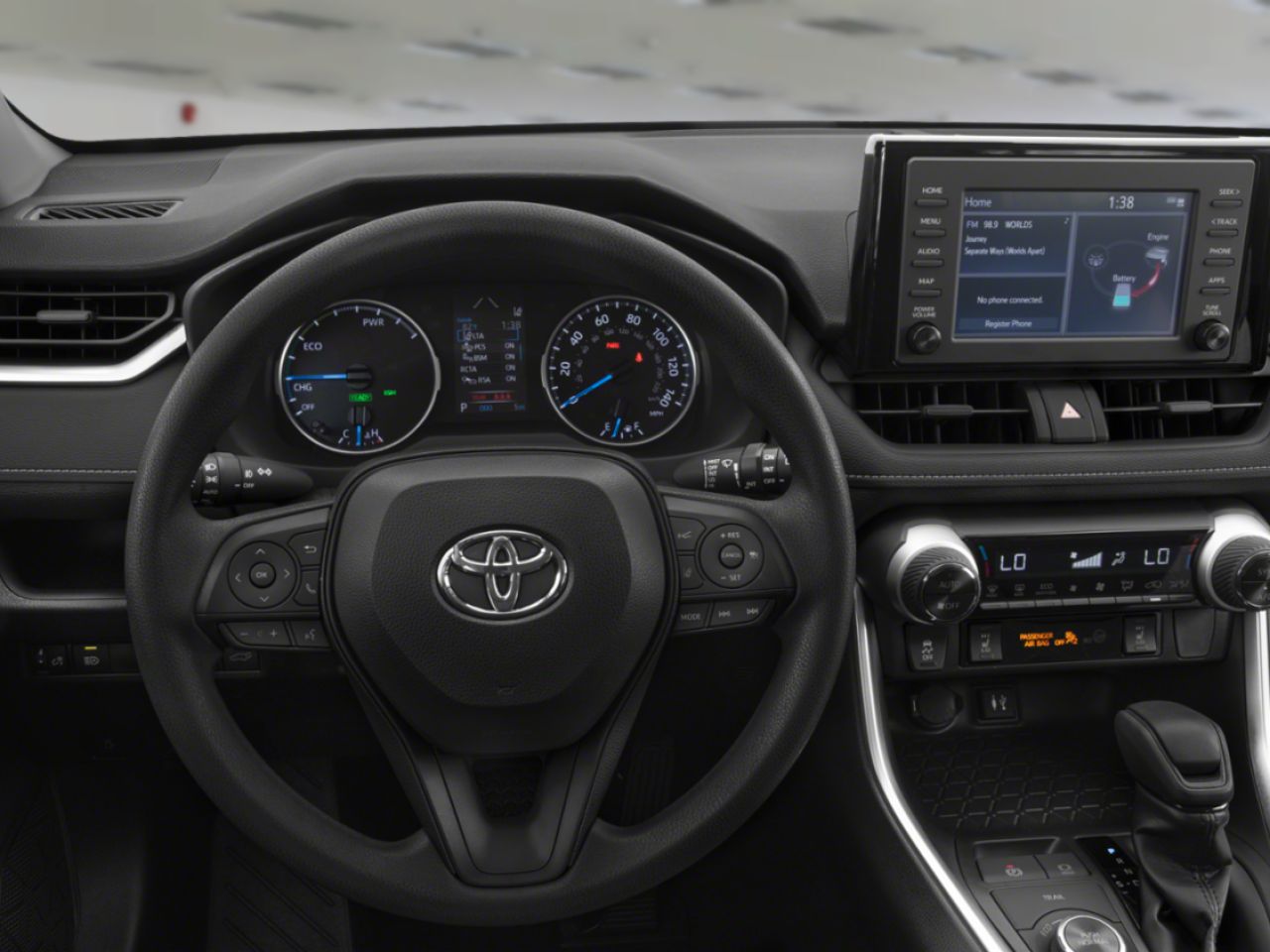 2020 Toyota RAV4 Hybrid XSE AWD / CLEAN CARFAX / HEATED SEATS / MOONROOF / ALLOY WHEELS / CARPLAY AND ANDROID AUTO White Mississauga - photo #9