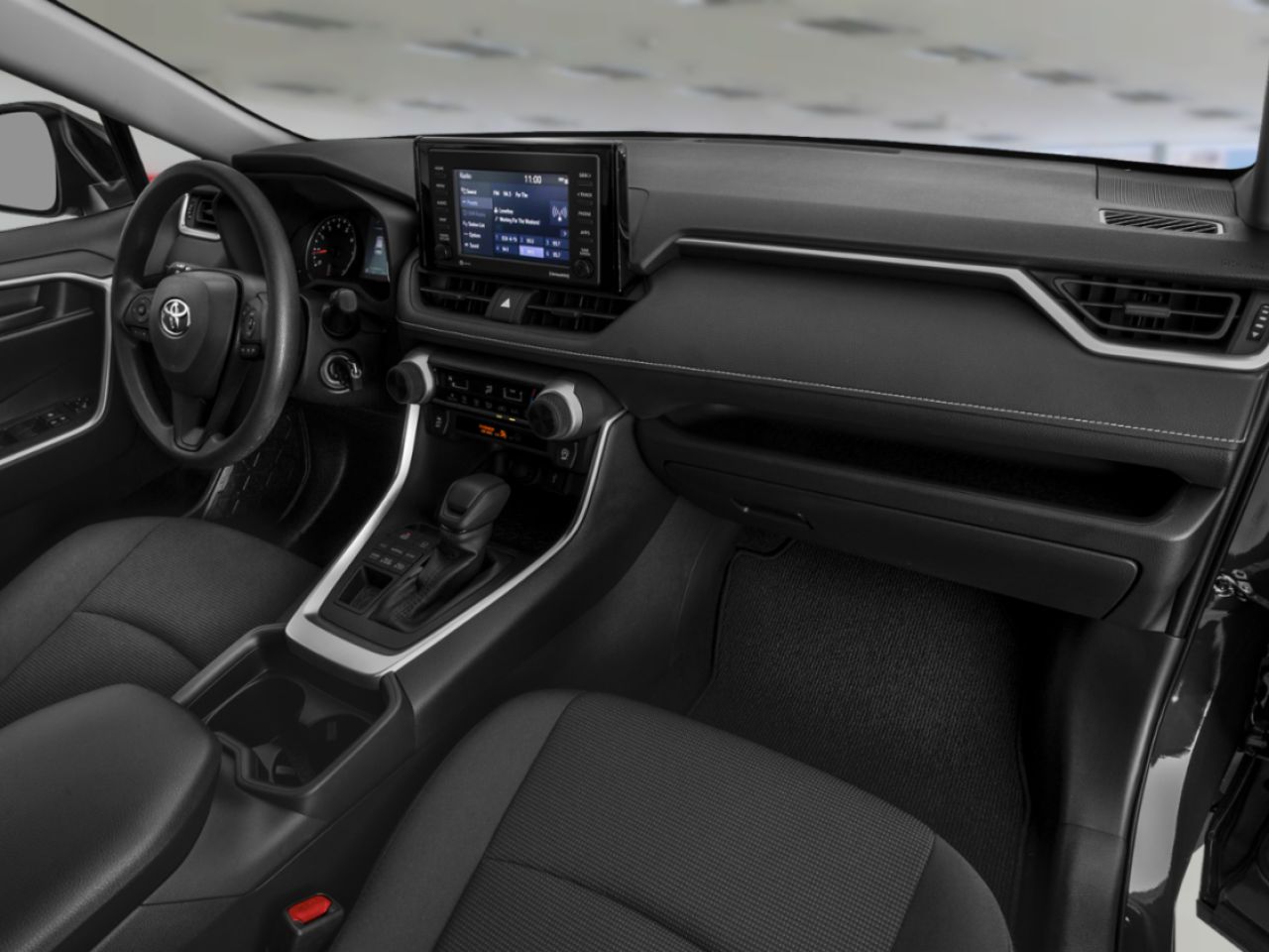 2019 Toyota RAV4 LE AWD / CLEAN CARFAX / HEATED SEATS / TOYOTA SAFETY SENSE / APPLE CARPLAY Silver Mississauga - photo #3