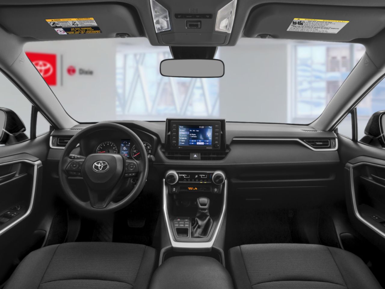 2019 Toyota RAV4 LE AWD / CLEAN CARFAX / HEATED SEATS / TOYOTA SAFETY SENSE / APPLE CARPLAY Silver Mississauga - photo #9