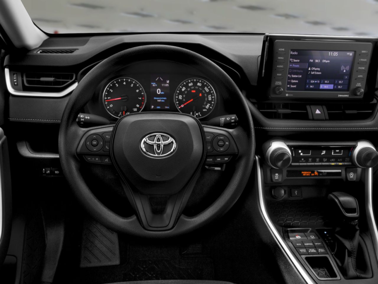 2019 Toyota RAV4 LE AWD / CLEAN CARFAX / HEATED SEATS / TOYOTA SAFETY SENSE / APPLE CARPLAY Silver Mississauga - photo #7