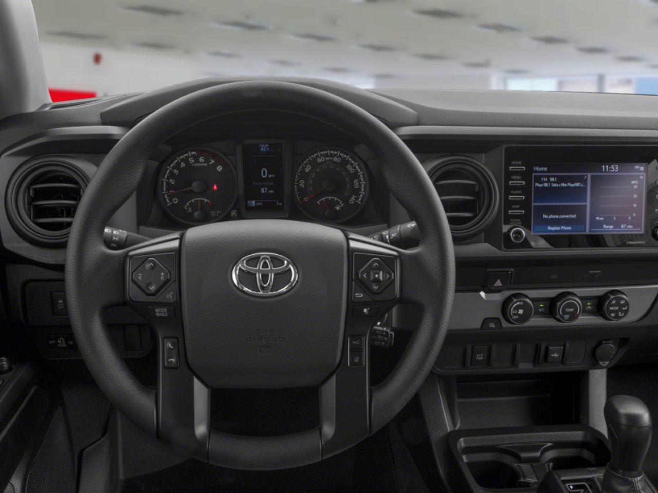 2022 Toyota Tacoma TRD SPORT 4WD / V6 / CLEAN CARFAX / HEATED SEATS / TOYOTA SAFETY SENSE / CARPLAY AND ANDROID AUTO Grey Mississauga - photo #8