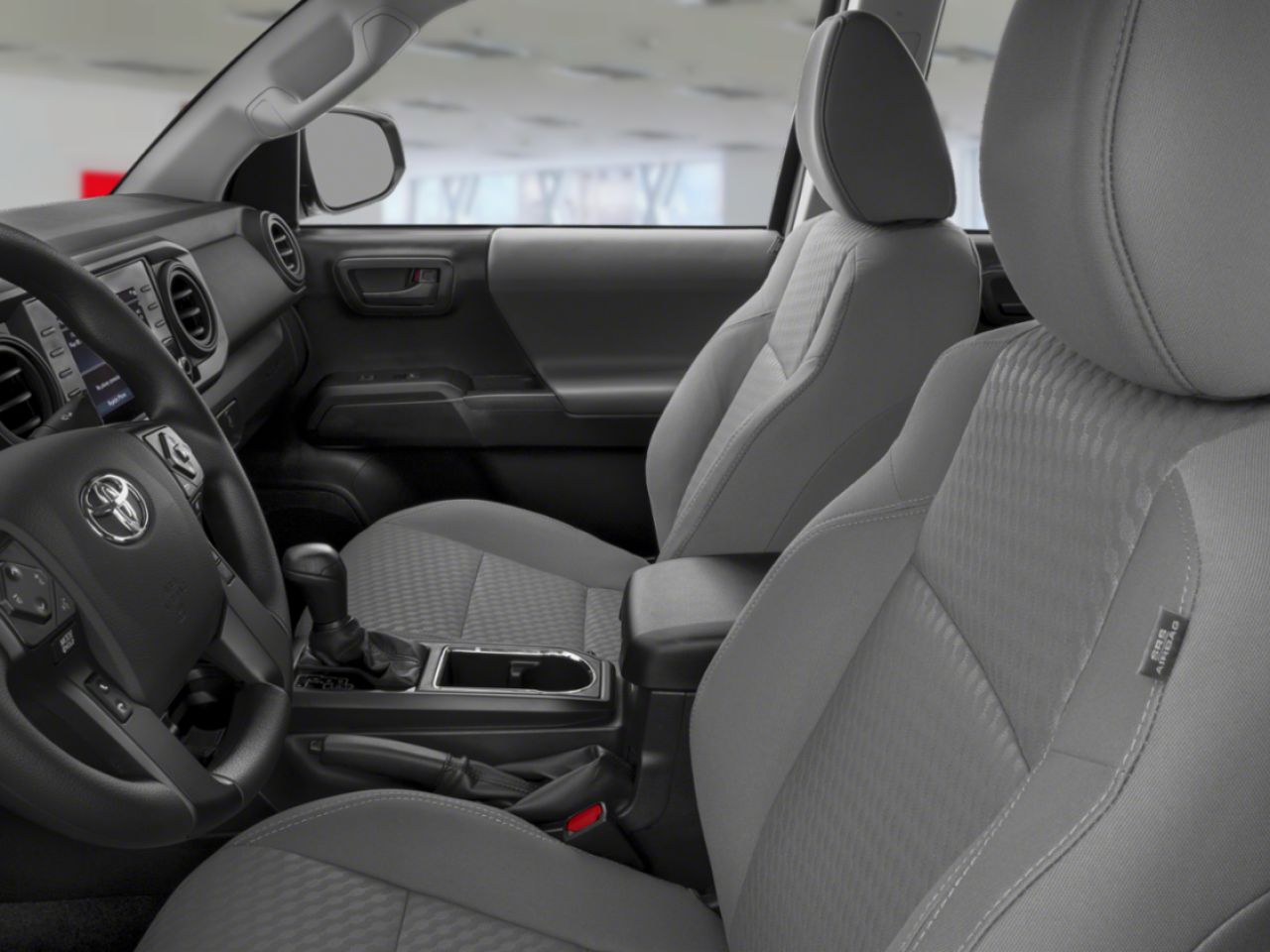 2022 Toyota Tacoma TRD SPORT 4WD / V6 / CLEAN CARFAX / HEATED SEATS / TOYOTA SAFETY SENSE / CARPLAY AND ANDROID AUTO Grey Mississauga - photo #7